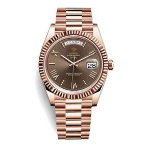 VᐱLENZO DAY DATE ROSE