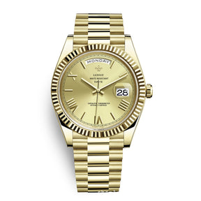VᐱLENZO DAY DATE DOURADO