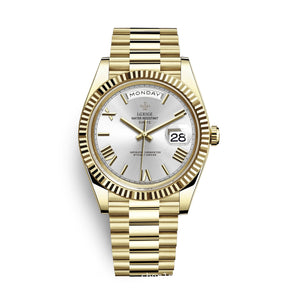 VᐱLENZO DAY DATE DOURADO