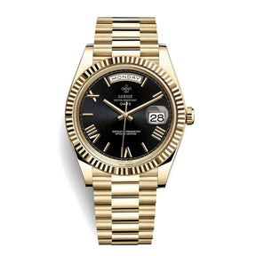 VᐱLENZO DAY DATE DOURADO